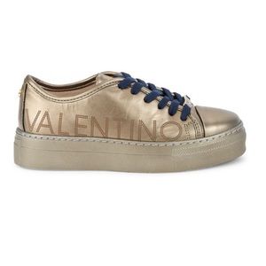 Valentino Dalia metallic leather sneakers EUC size 8 W/COA